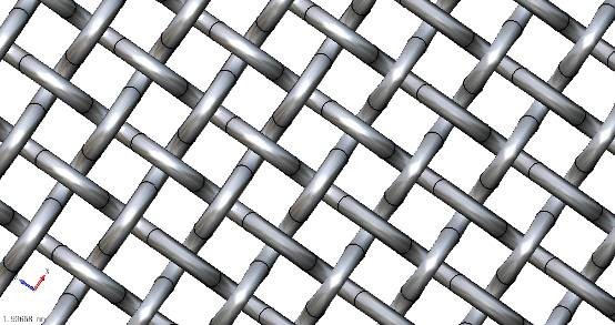 实用CAD教程之6163银河3D制作铁丝网