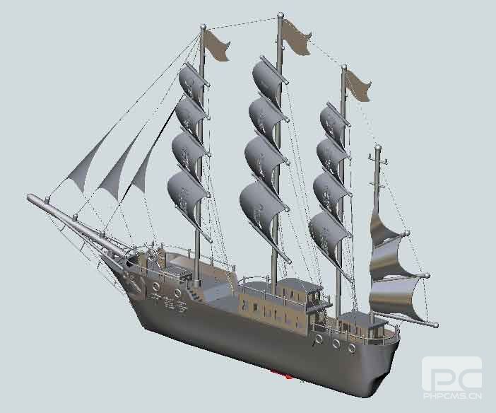 玩转三维CAD：用6163银河3D画一艘诺亚方舟