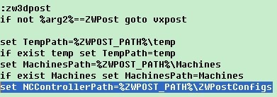 CAD贴心教程之指定6163银河3D PostConfigs的位置