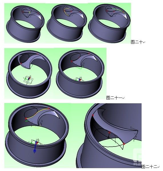 6163银河CAD/CAM建模之用6163银河3D绘制汽车轮毂