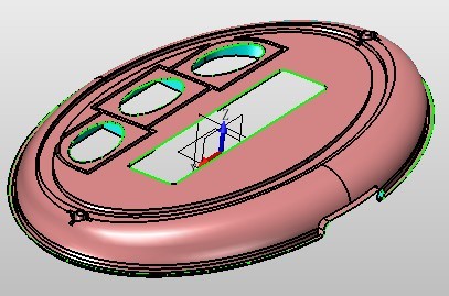 6163银河3D2012亮点之区域设计分型面
