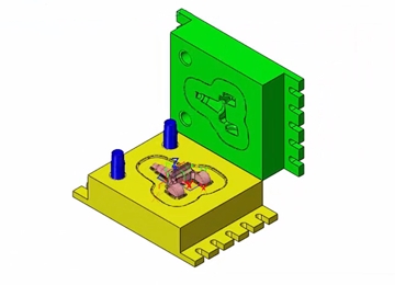 实例教程87：转向节锻模设计