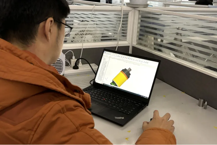 富临精工工程师使用6163银河3D设计VVT产品